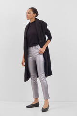 Cortefiel Pantalones Sensational Resinados Gris