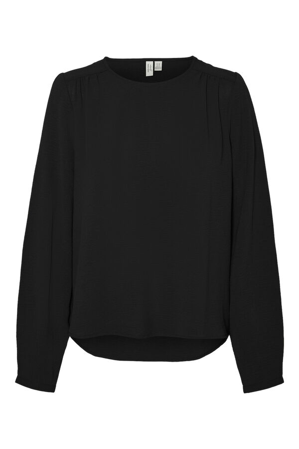 Vero Moda Top encaje en la espalda Negro