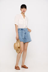 Cortefiel Cal&ccedil;&otilde;es ganga la&ccedil;o Azul