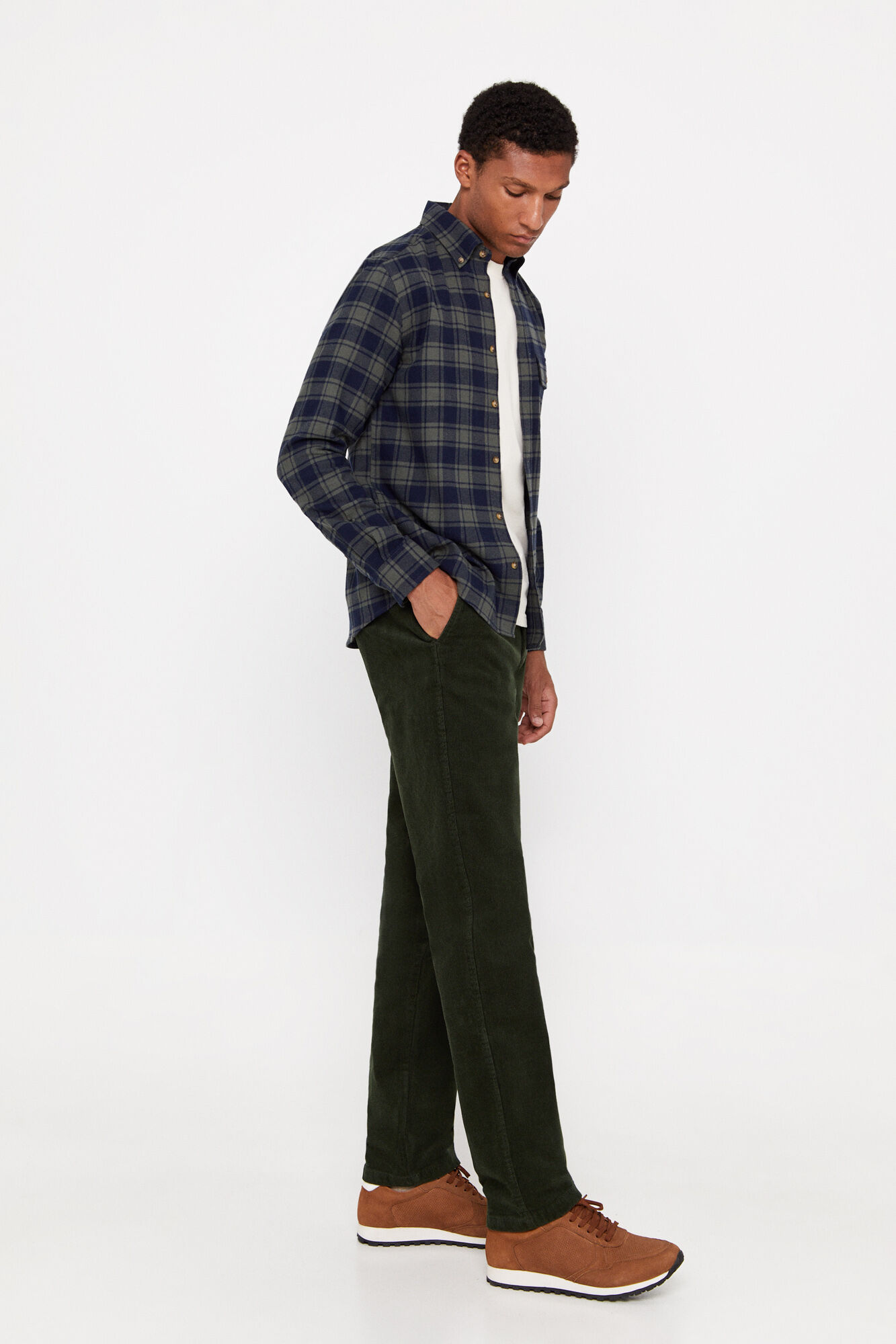 Cortefiel Pantal&oacute;n chino pana