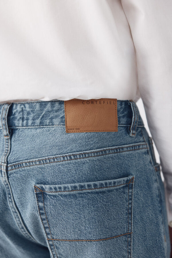 Cortefiel Cal&ccedil;as jeans slim fit Azul