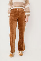 Vila Pantal&oacute;n largo de pana Marr&oacute;n