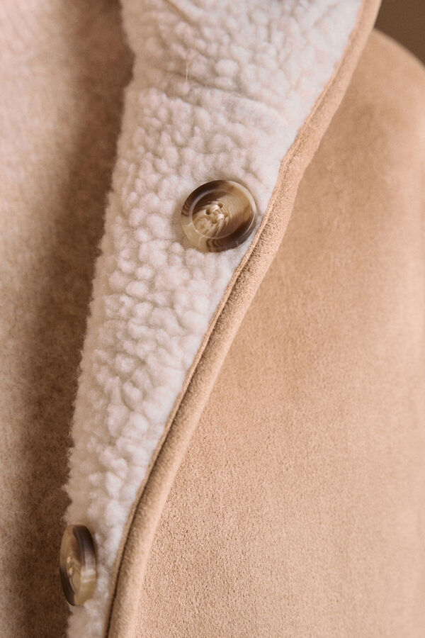 Pol&iacute;n Et Moi Abrigo borrego Mariale Arena