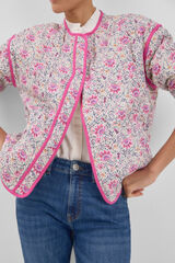 Cortefiel Casaco acolchoado estampado Multicolorido