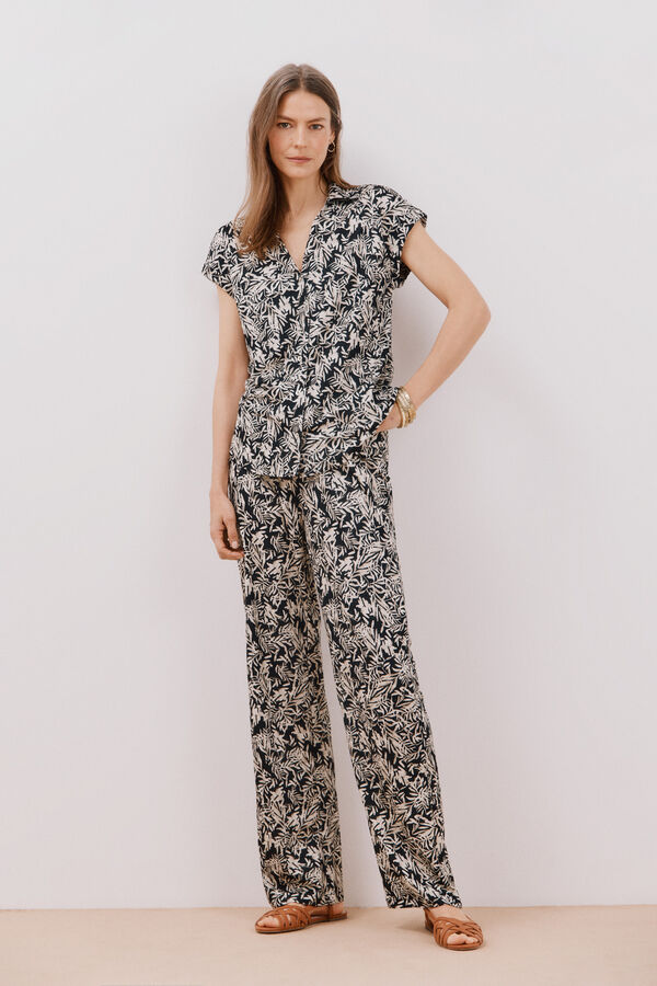 Cortefiel Polo piqu&eacute; stretch Impress&atilde;o