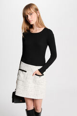 Morgan Vestido curto justo Multicolorido