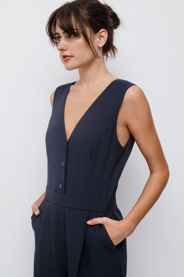 Vila Jumpsuit with straps Azul