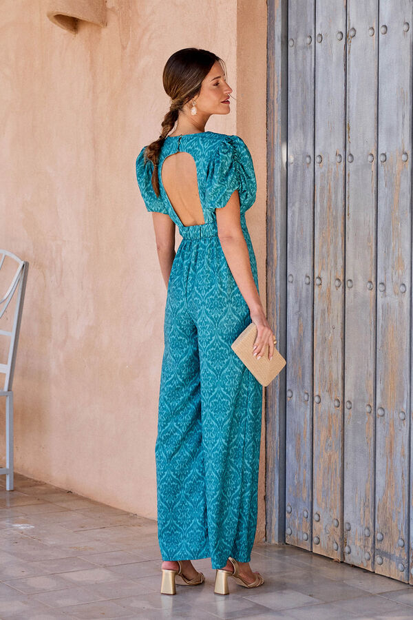 Pol&iacute;n Et Moi Macac&atilde;o mangas Rosalba Azul