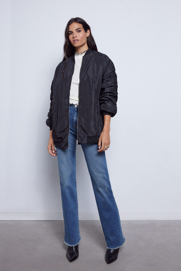 Slowlove Bomber oversize Negro