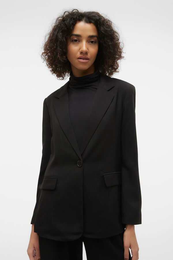Vero Moda Blazer oversized manga larga de mujer Negro