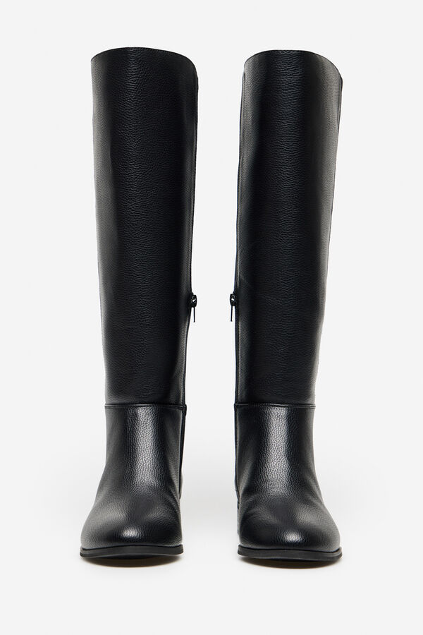 Cortefiel Bota el&aacute;stica Negro