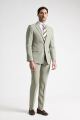 PuroEGO Terno liso de lã sintética Verde