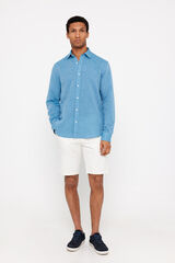 Cortefiel Bermuda chino Ecru