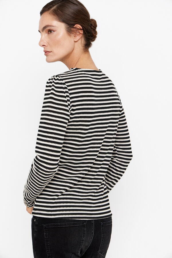 Cortefiel Camisola riscas confort&aacute;vel Impress&atilde;o