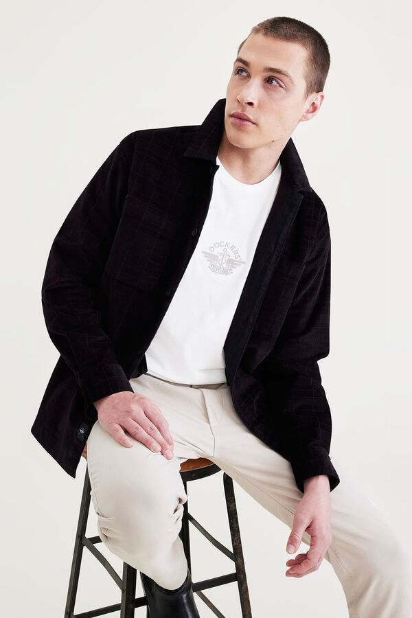 Dockers Camiseta logo slim fit Blanco