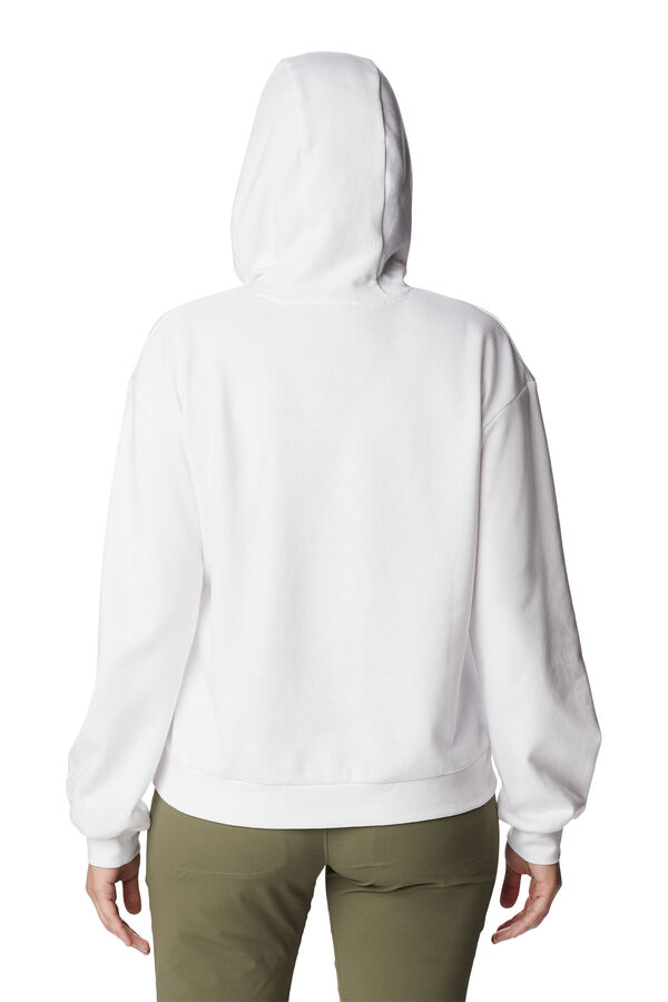 Cortefiel Sudadera de felpa francesa con capucha Columbia Logo™ III para mujer Blanco