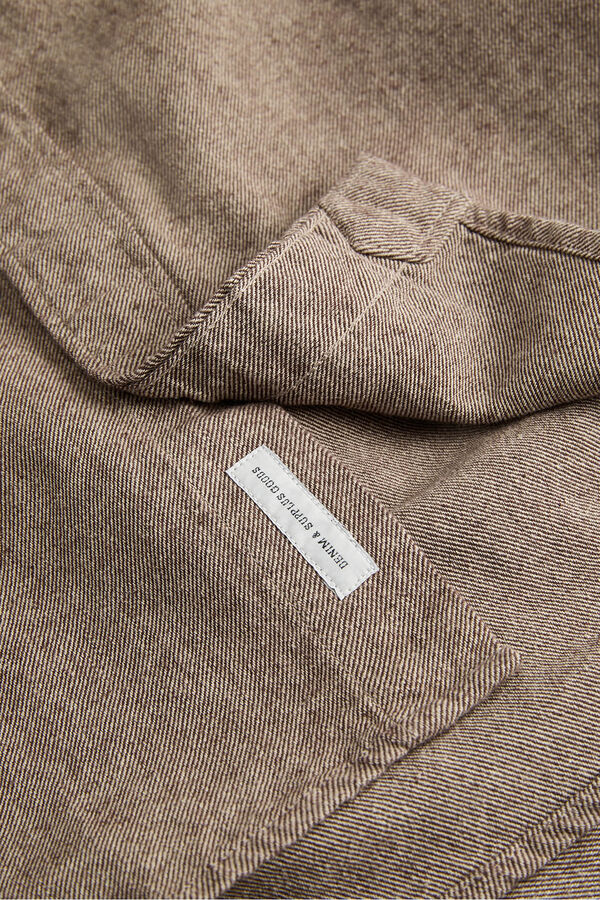 Jack & Jones Camisa cl&aacute;ssica Castanho