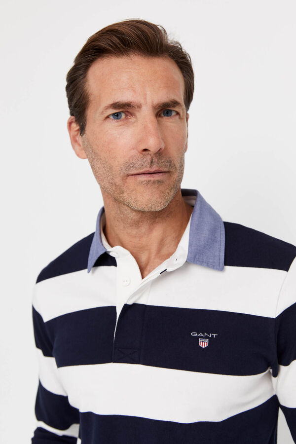 Gant Polo manga larga Blanco