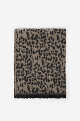 Cortefiel Cachecol animal print Impress&atilde;o