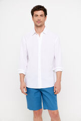 Cortefiel Bermuda chino Azul