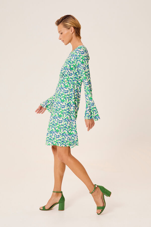 Dolores Promesas Vestido curto de Marselha Azul