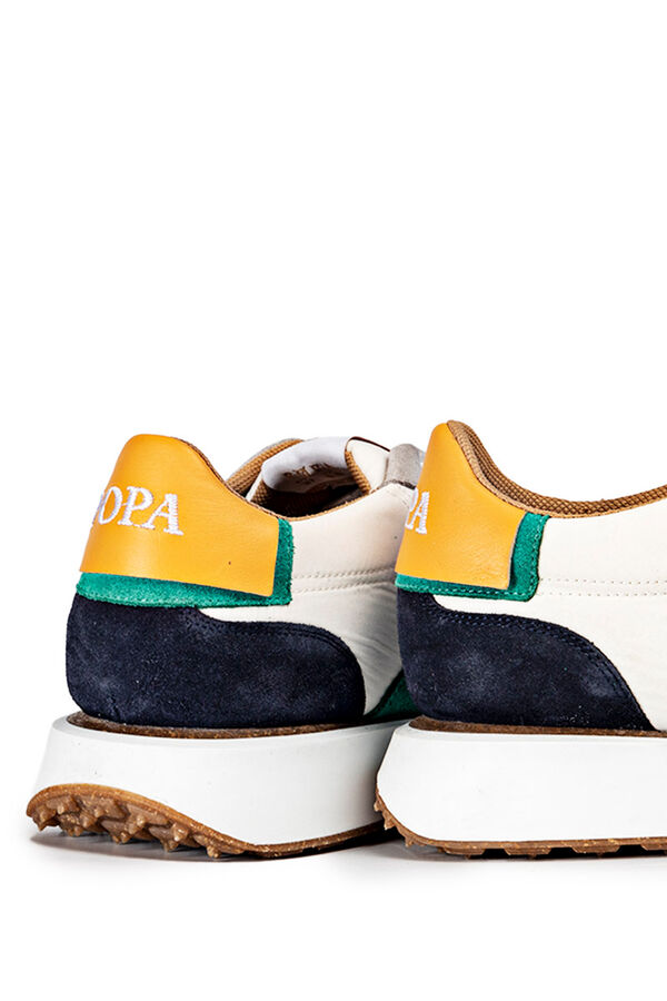 Cortefiel Sneaker Toba Nylon marinho Multicolorido