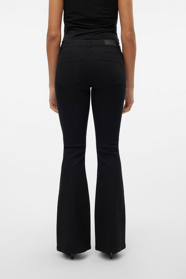 Vero Moda Vaqueros campana Negro