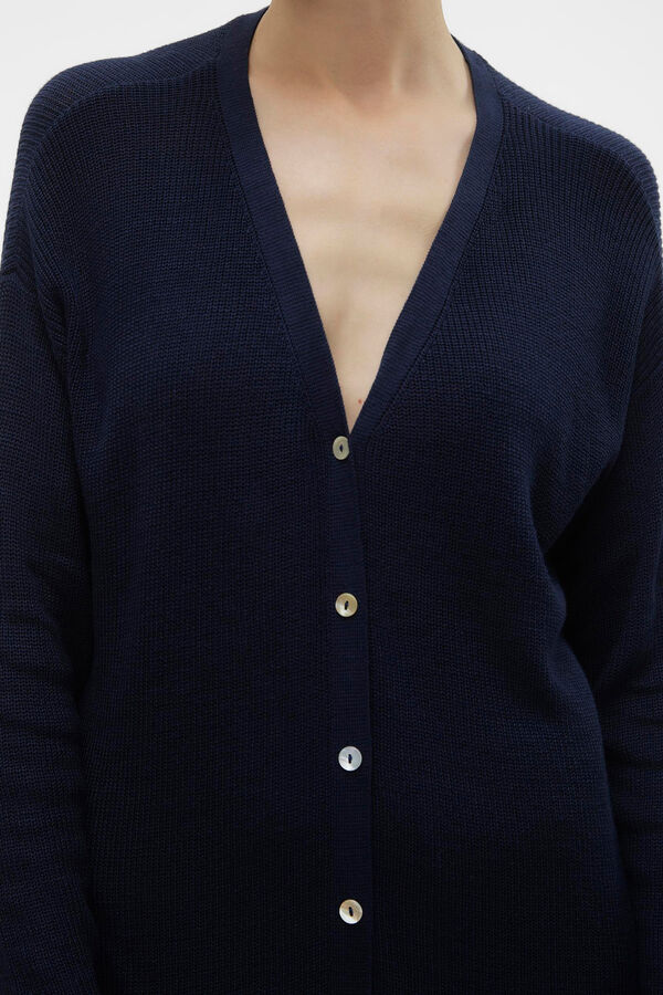 Vero Moda C&aacute;rdigan largo Azul marino