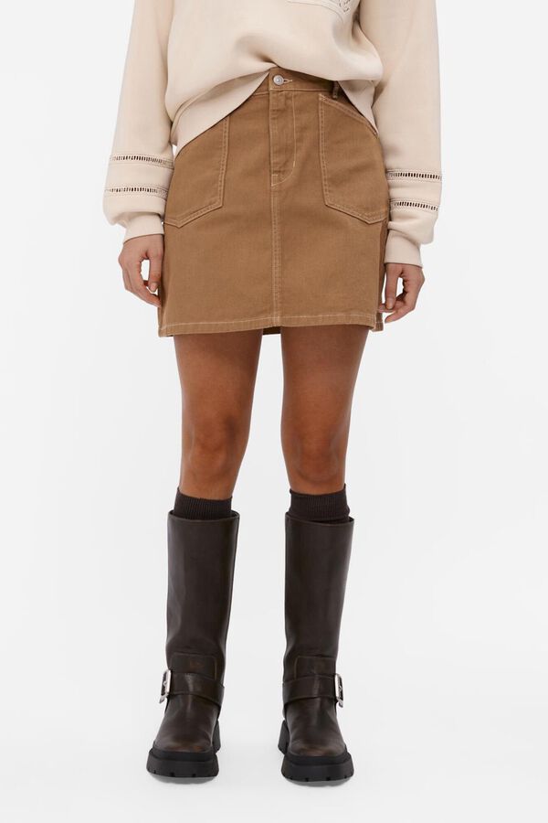 Object Saia curta  Castanho