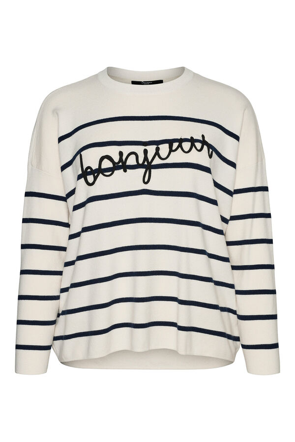 Vero Moda Jersey de punto fino Gris