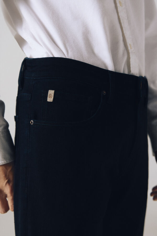 Cortefiel Jeans slim fit coolmax Azul marino