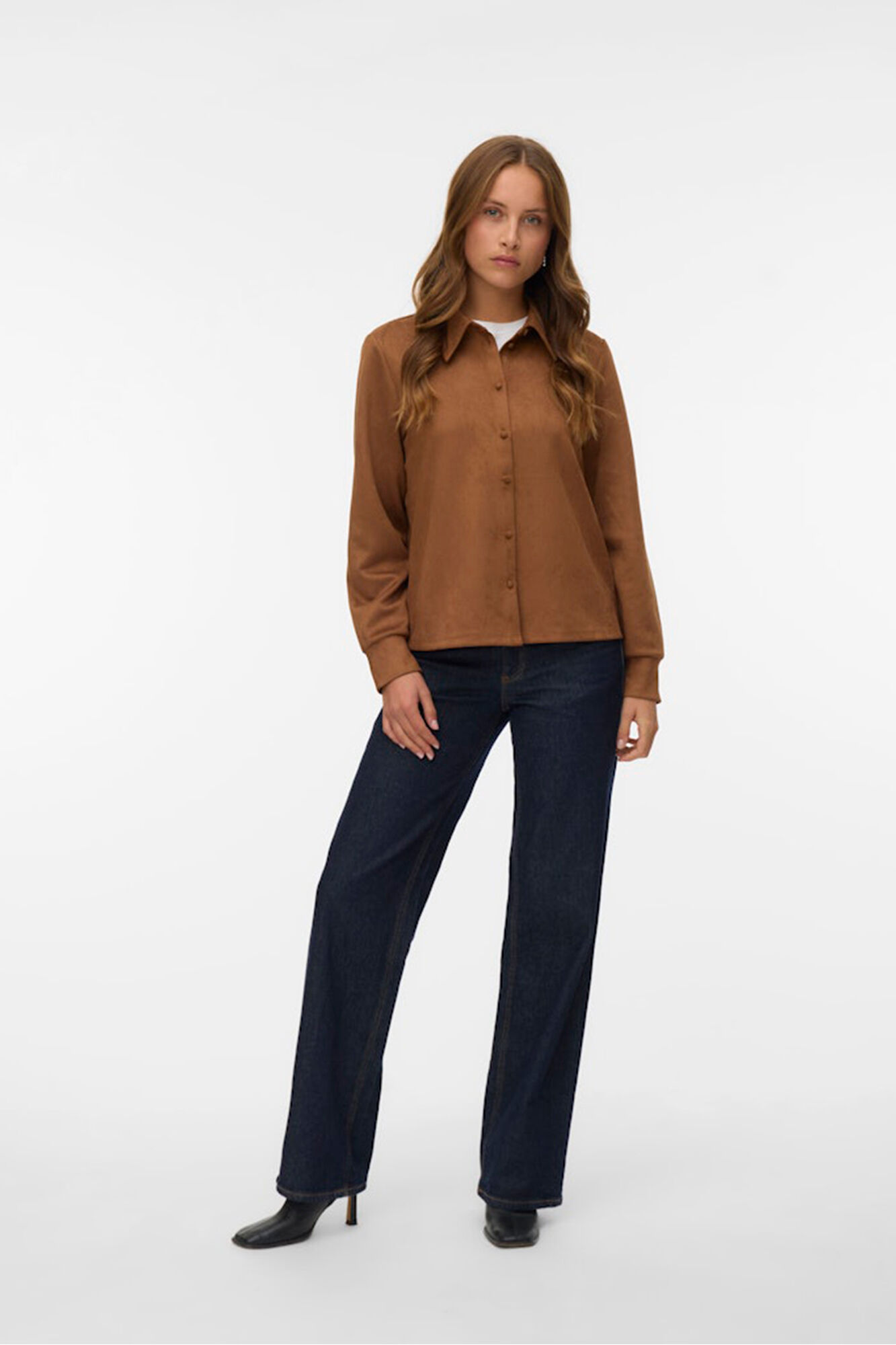 Vero Moda Camisa efecto ante