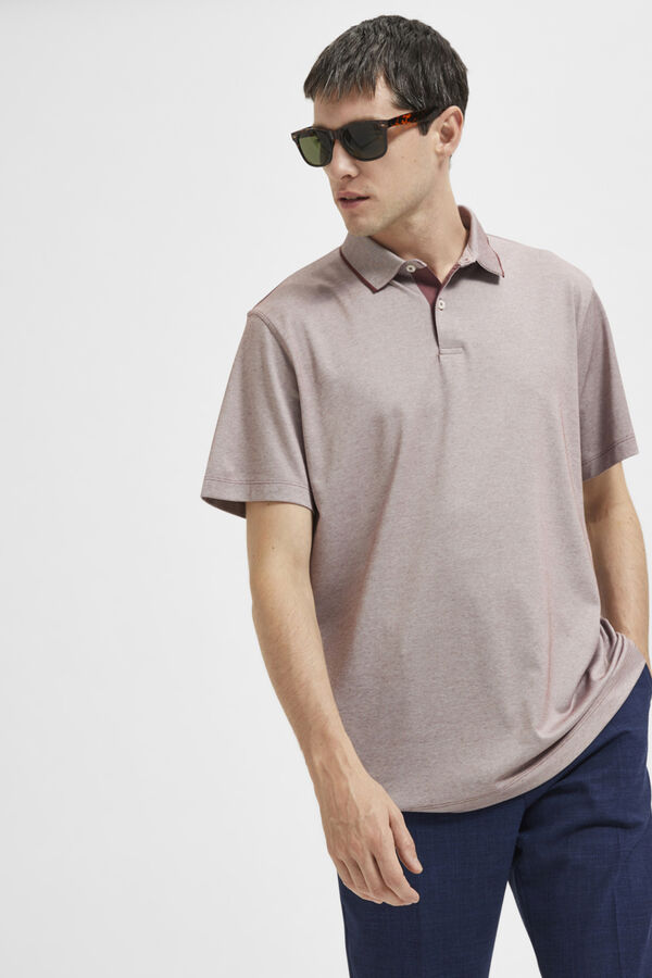 Selected Polo coolmax de algod&atilde;o org&acirc;nico Subiu
