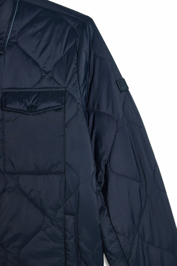 OOTO Blusão reversível Azul