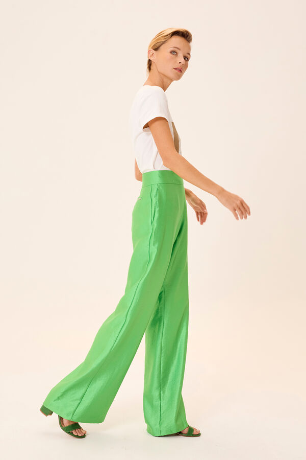 Dolores Promesas Calças Versalhes Verde
