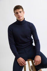 Williot Jersey Cuello Alto Azul marino