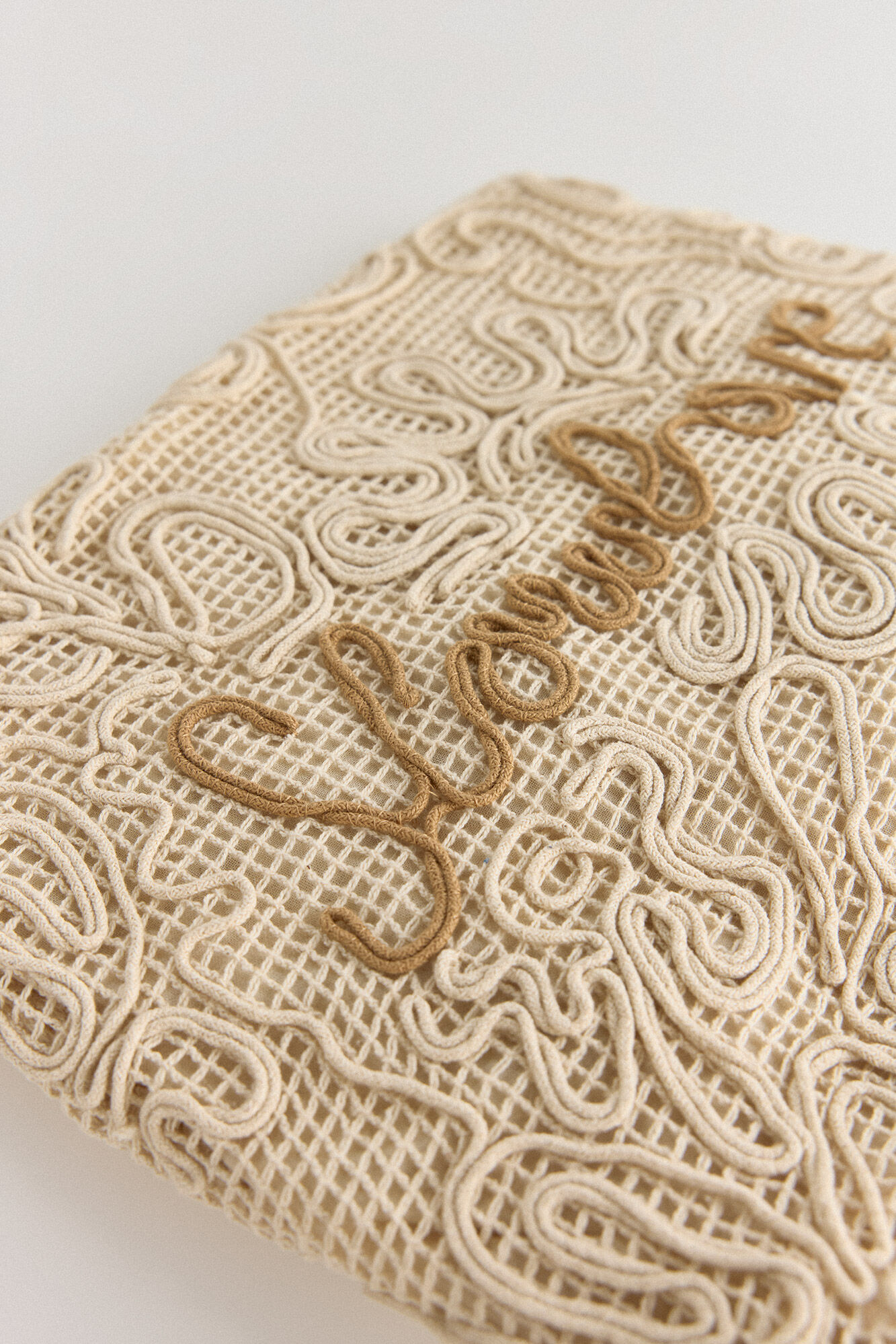 Slowlove Cartera maxi algod&oacute;n estampada