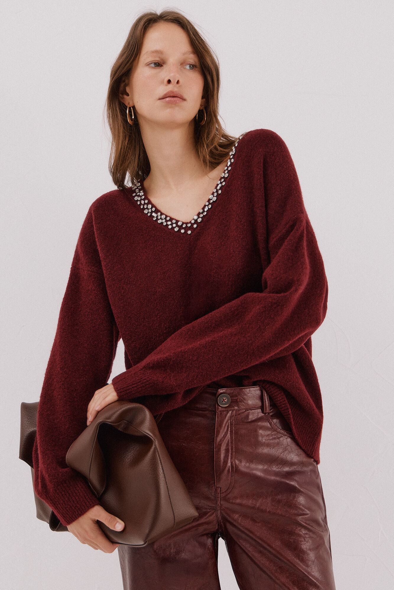 Cortefiel Jersey punto joyas