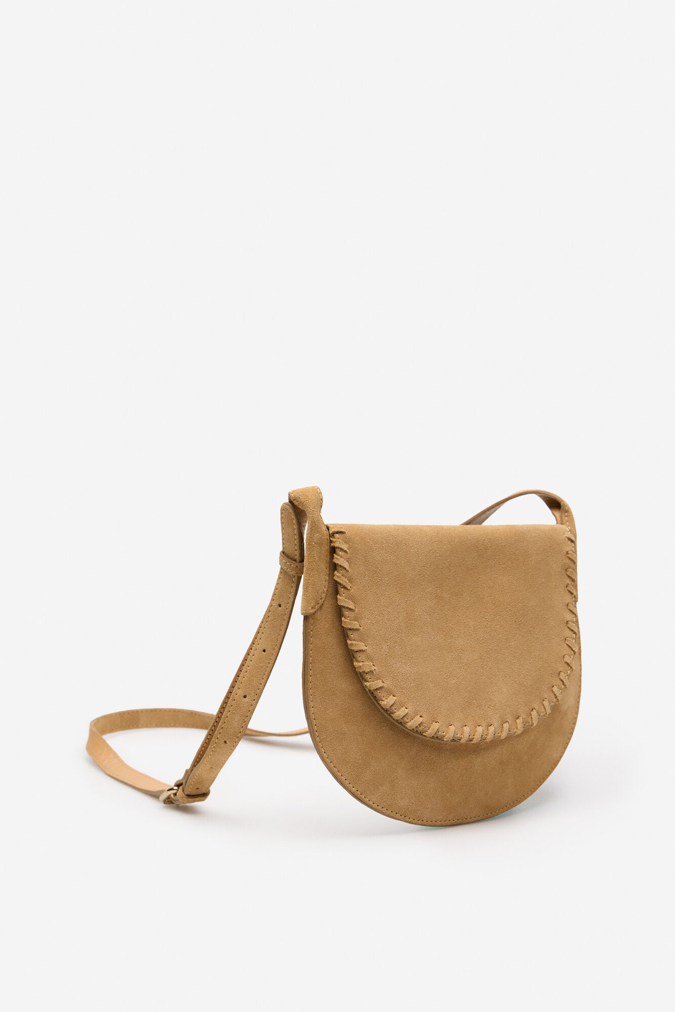 Cortefiel Bolsa de ombro de pele