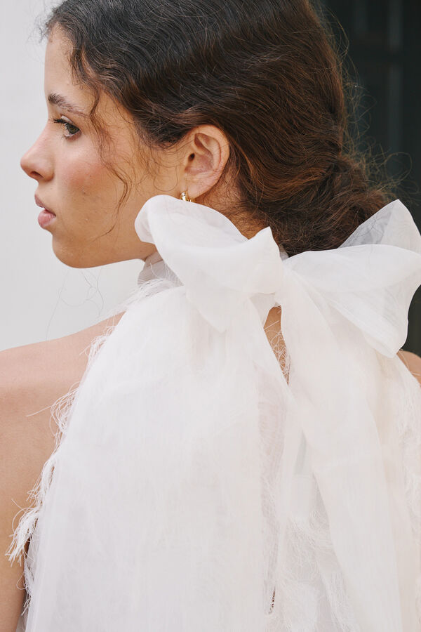 Pol&iacute;n Et Moi Vestido de noiva Dalia Branco