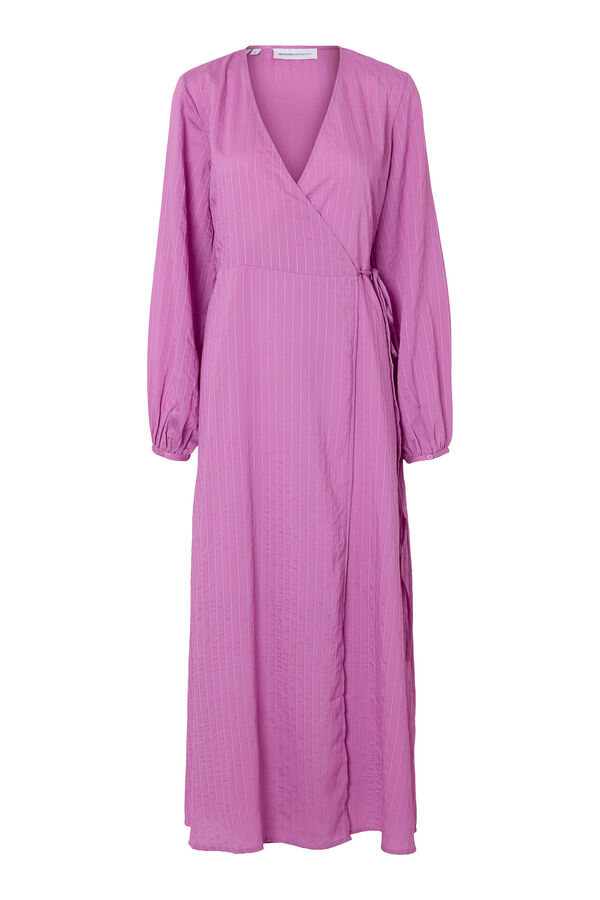 Selected Femme Vestido longo envolvente Subiu