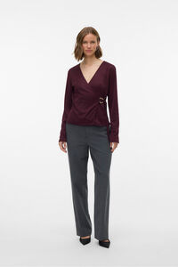 Vero Moda Top de punto detalle hebilla