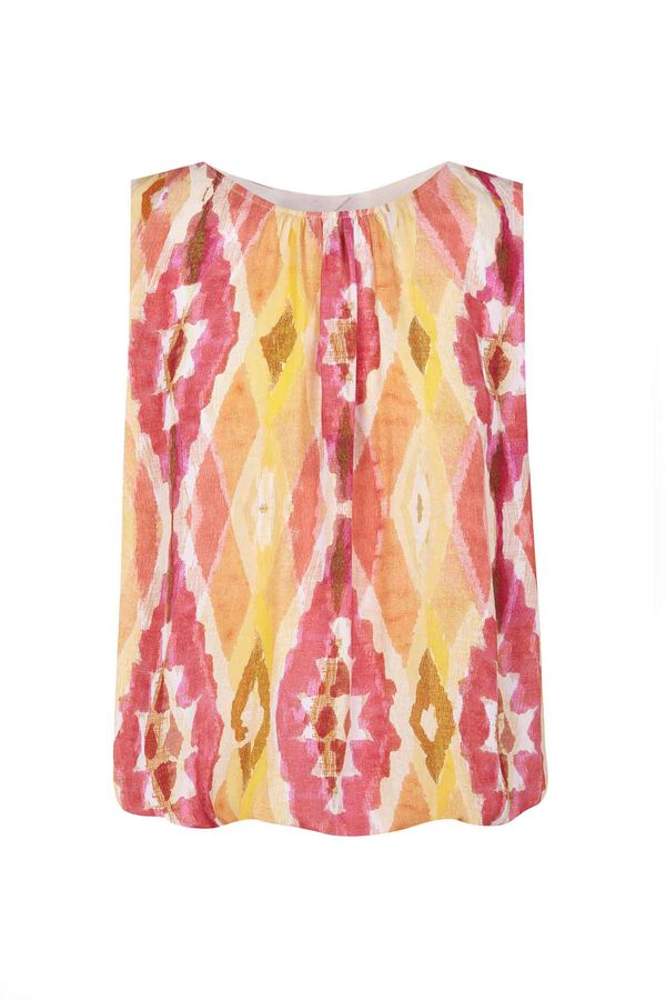 Slowlove Top sin mangas estampado Multicolor