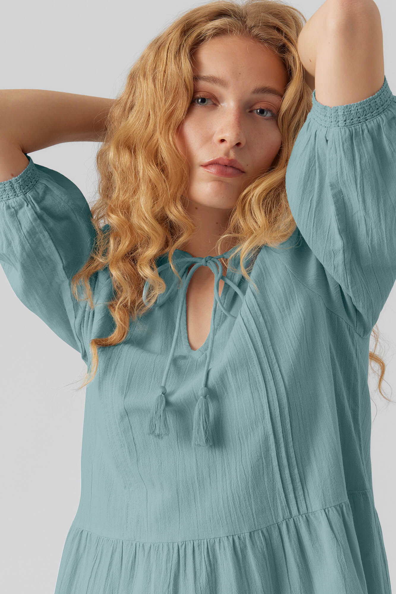 Vero Moda Vestido mangas globo