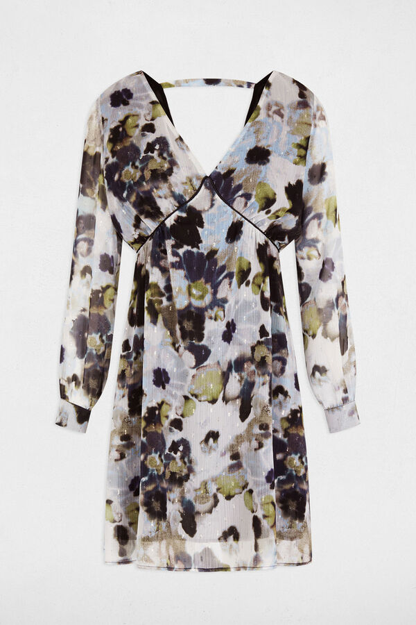 Morgan Vestido curto reto estampado Impressão