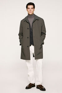 Selected Abrigo t&eacute;cnico resistente al agua con chaleco desmontable