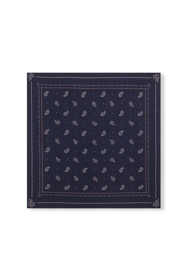 OOTO Pa&ntilde;uelo bandana algod&oacute;n Azul marino