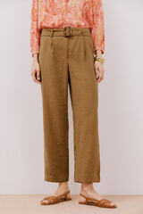 Cortefiel Cal&ccedil;as com cinto Verde