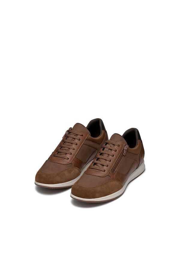 Geox Cal&ccedil;ados esportivos masculinos Castanho