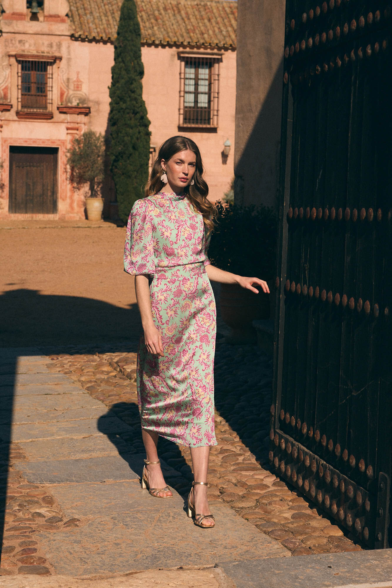 Pol&iacute;n Et Moi Vestido estampado Eliana